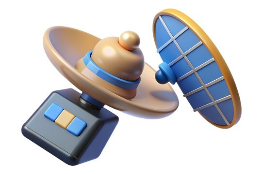3d render of a microscope