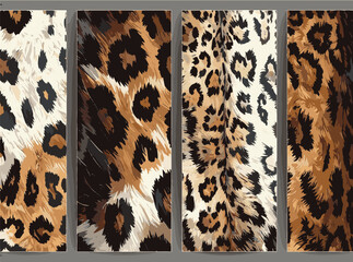 Obraz premium abstract animal skin pattern vector