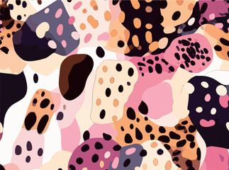 Obraz premium abstract animal skin pattern vector