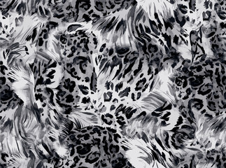 Obraz premium abstract animal skin seamless pattern vector