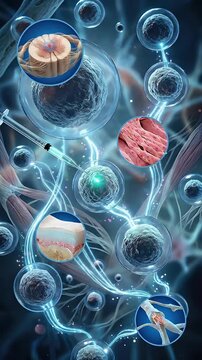 Stem cell science, facilitating cellular differentiation, advanced regenerative medicine, innovative tissue engineering, musculoskeletal repair, cartilage formation, spinal cord healing.