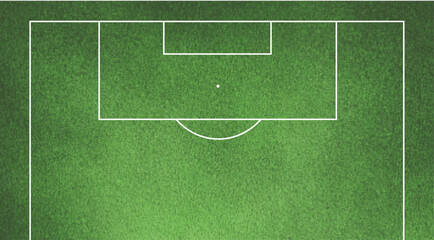 Obraz premium football field top view, soccer field top view, aerial view football pitch, empty soccer stadium field, green grass sports background PNG