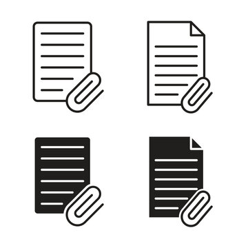 Attach document icon