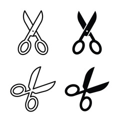 Fototapeta premium Scissors icon