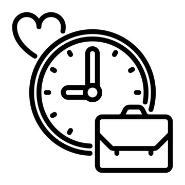 balance icon, line icon style