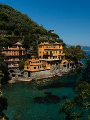 Fototapeten Mediterranes Europa Luxury villa on Italian coast with sea view  © Daniil_ya