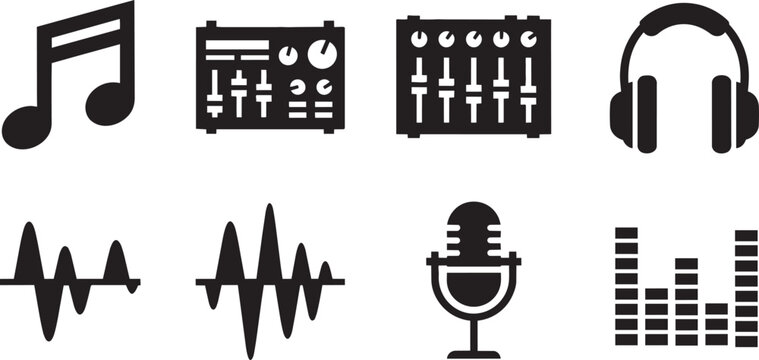 Professional Legal, Law, and Justice Icon Set - Gavel, Scale of Justice, Law Book, Court Building, and Legal Document Vector Icons