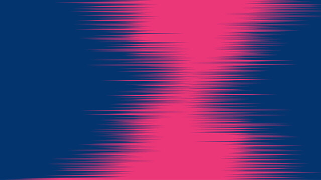 Vibrant Pink Magenta Motion Blur Streak on Dark Blue Abstract Background 