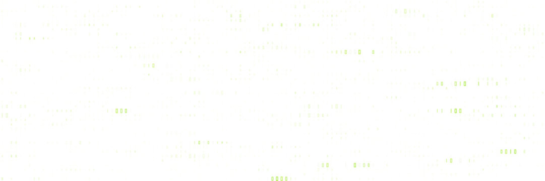 Abstract Digital Background with Floating Binary Code Data Stream for Technology and Cyber Security Concepts