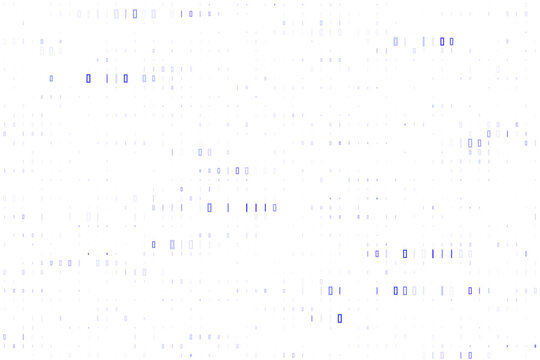 Abstract Binary Code Background with Digital Data Stream Pattern for Technology and Cybersecurity Concepts