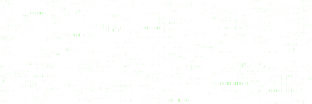 Abstract Digital Background with Faint Green Pixelated Data Texture for Technology and Science Concepts