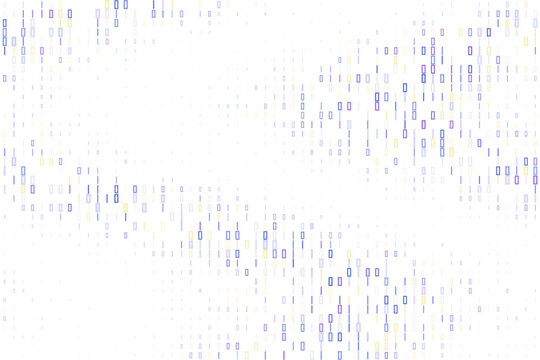 Abstract Binary Code Pattern Background with Digital Data Stream Concept for Technology and Software Development