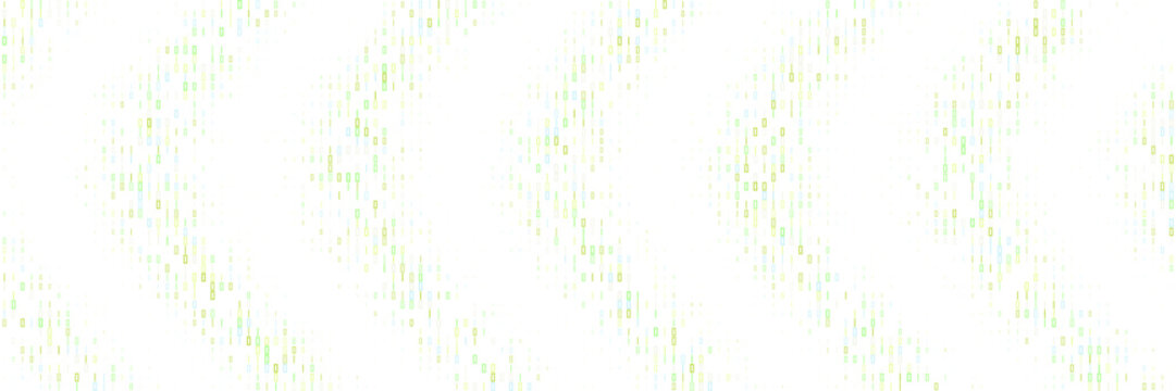 Abstract Digital Wave Background with Green Vertical Dashed Lines for Technology and Data Visualization Concepts