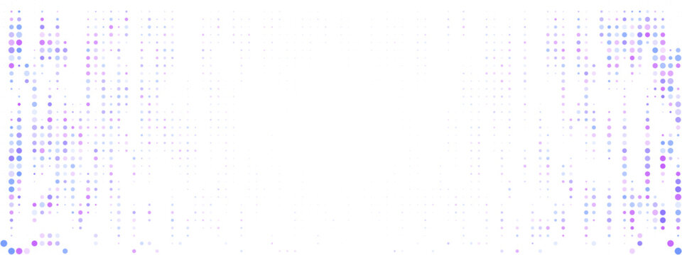 Abstract Halftone Dot Pattern Background with Soft Purple and Blue Gradient for Modern Digital Design Projects