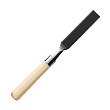 Chisel, illustrated as a clean 2D flat vector icon isolated on a white background