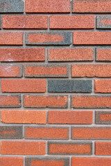Fototapeta premium Exterior brick wall