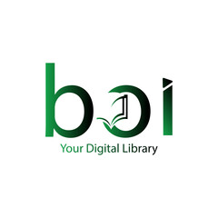 Fototapeta premium Book logo