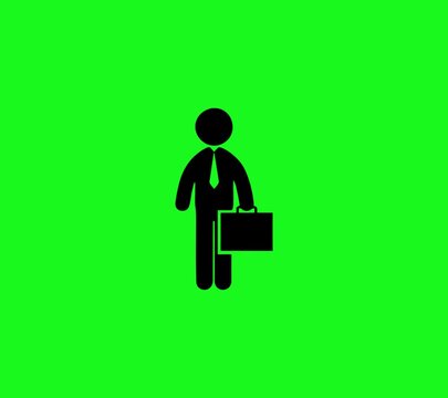 business man with a briefcase