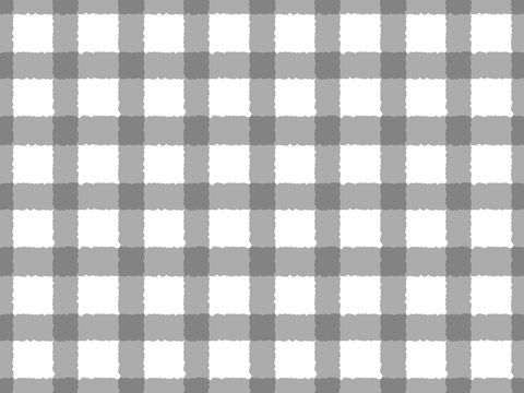 Minimalist seamless hand-drawn sketch line grid pattern in grey.