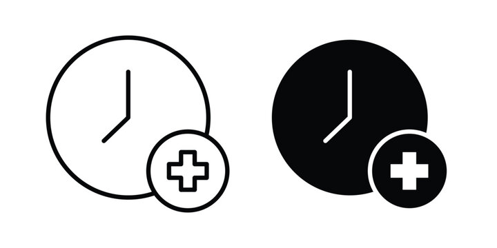 Extra hours icon