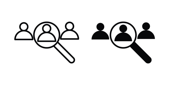 Job candidate icon