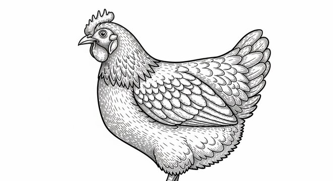 Feathered Muse: A Speckled Sentinel