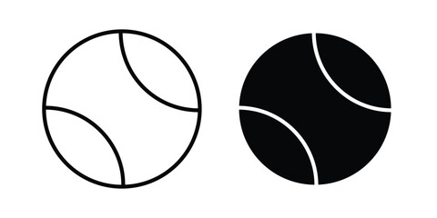 Fototapeta premium Tennis ball icon