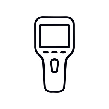 Digital device with screen and buttons.