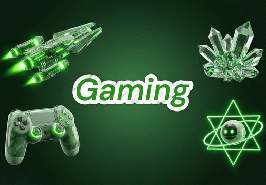 Gaming Sticker Text Effect