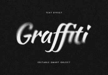 Graffiti Spray Paint Text Effect