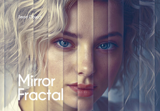 Mirror Fractal Photo Effect