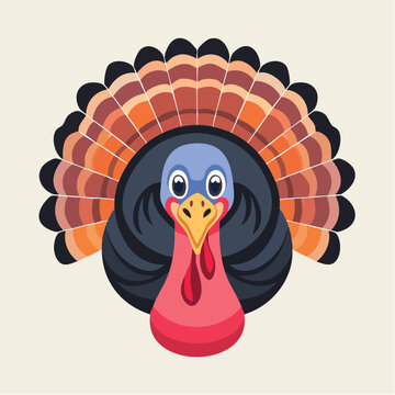 Cartoon Turkey Illustration