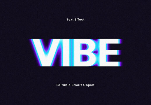 Neon Gradient Text Effect