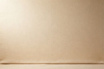 Fototapeta premium Minimalist Beige Fabric Texture with Soft Lighting
