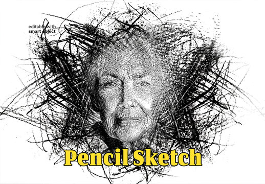 Pencil Sketch Photo Effect
