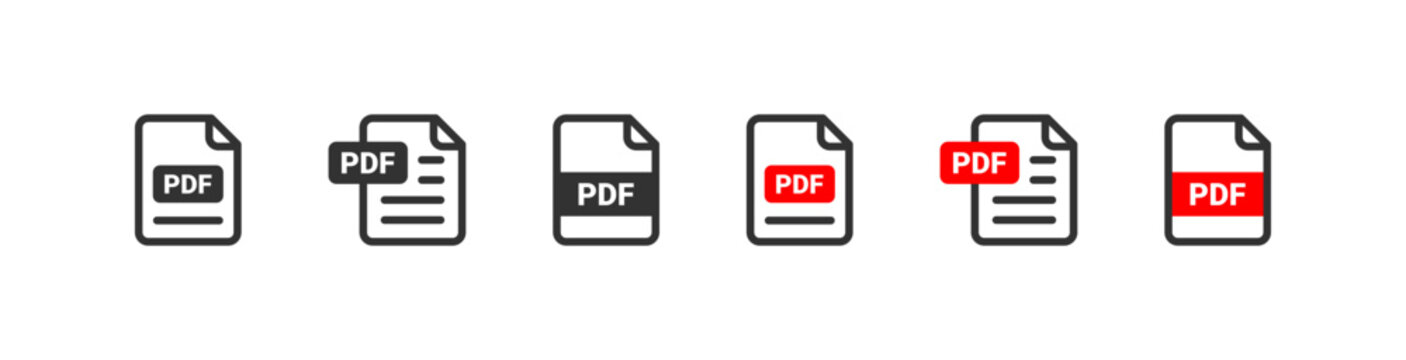 Pdf file. Download document format. Save doc on computer. Editable stroke.