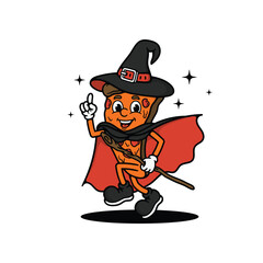 Obraz premium Cute Food Mascot Illustration Vector