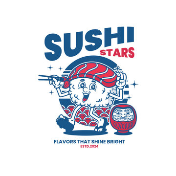 Cute Food Mascot Illustration Vector