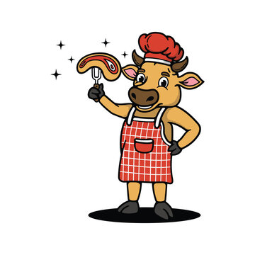 Cute Food Mascot Illustration Vector