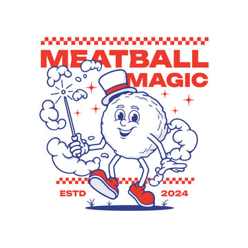 Cute Food Mascot Illustration Vector