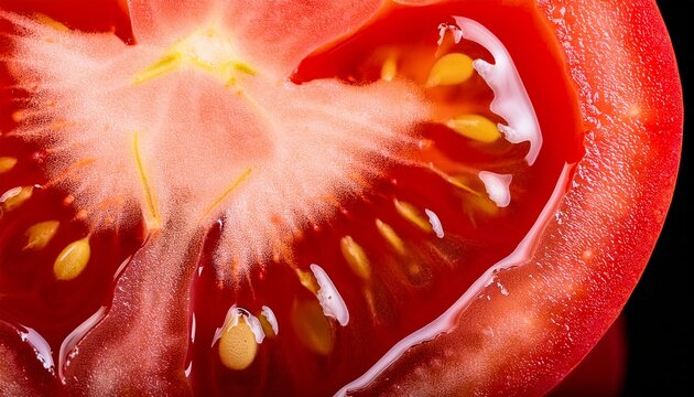 Tomato Flesh Macro