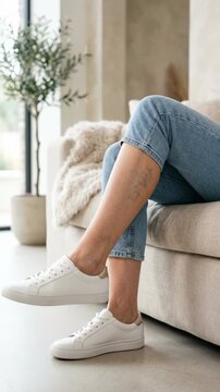 Circulatory system discomfort: varicose vein, vascular problem, blood vessel, leg ailment, swollen tissue, medical symptom, vein disease, human body, health issue.