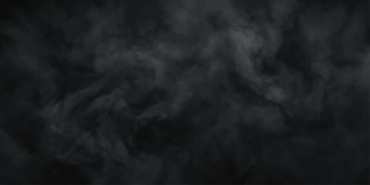 Dark Smoke Cloud: Ethereal wisps of dark smoke drift and swirl against a moody backdrop, creating a mysterious and dramatic atmosphere, hinting at untold stories and hidden depths.