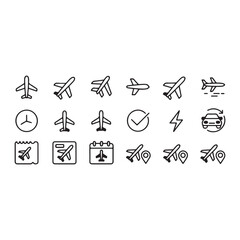 Fototapeta premium set of icons for web