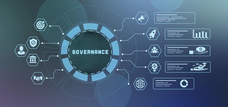 Advanced cybersecurity dashboard layout detailing corporate data governance compliance protocols and policy networks.