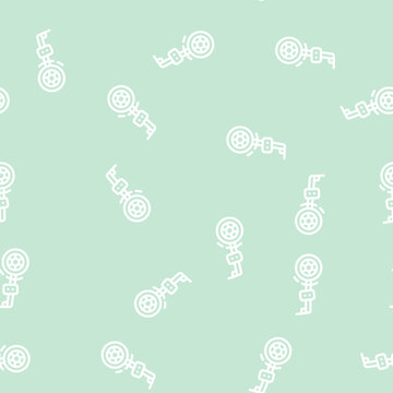 curvimeter measuring equipment line seamless pattern curvimeter measuring equipment thin line illustration