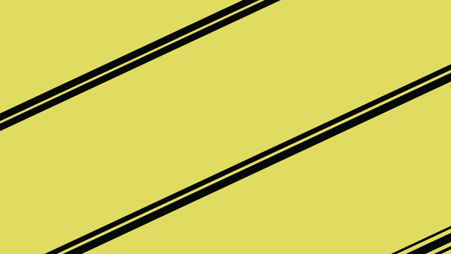 Abstract background with diagonal black stripes on lime green