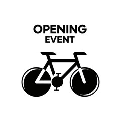 Fototapeta premium Exciting Grand Opening Event Of A New Bicycle Shop Welcoming All Cyclists