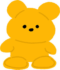 yellow bear cub © rakike