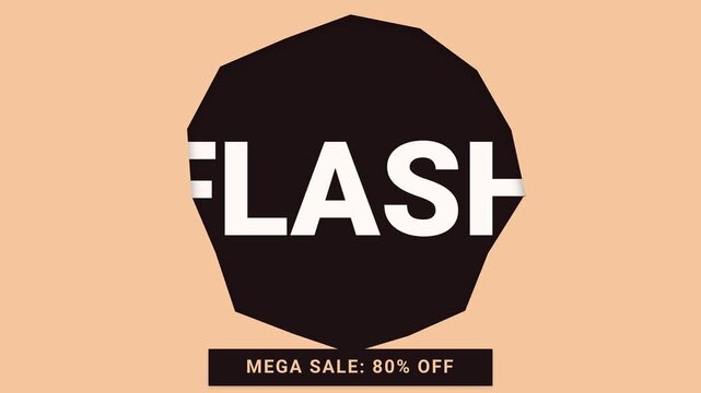 flash sale mega discount 80 percent off